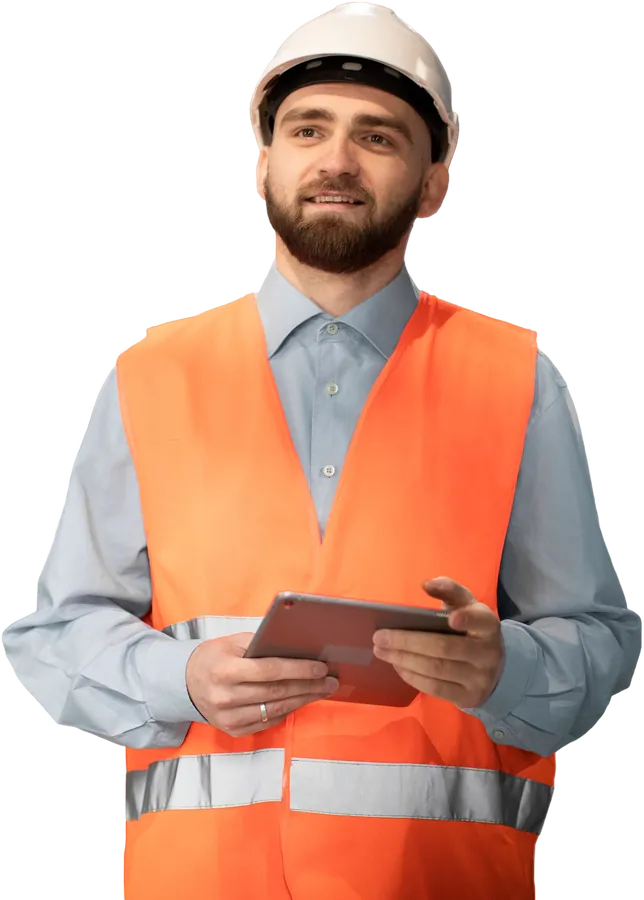 Sigma NX advisor in safety vest